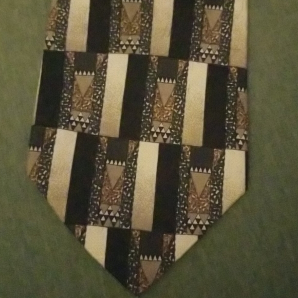 JOHN CLARENDON Silk Tie - Picture 2 of 5